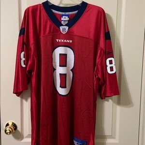 Reebok Matt Schaub NFL Jerseys 8 Red XL